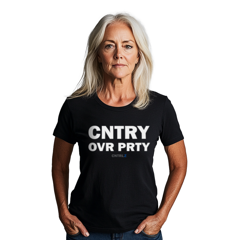 The Very Important Comfort Tee - CNTRY OVR PRTY - CNTRL Z