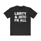The Very Important Comfort Tee - LBRTY & JSTC FR ALL - CNTRL Z
