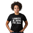 The Very Important Comfort Tee - LBRTY & JSTC FR ALL - CNTRL Z