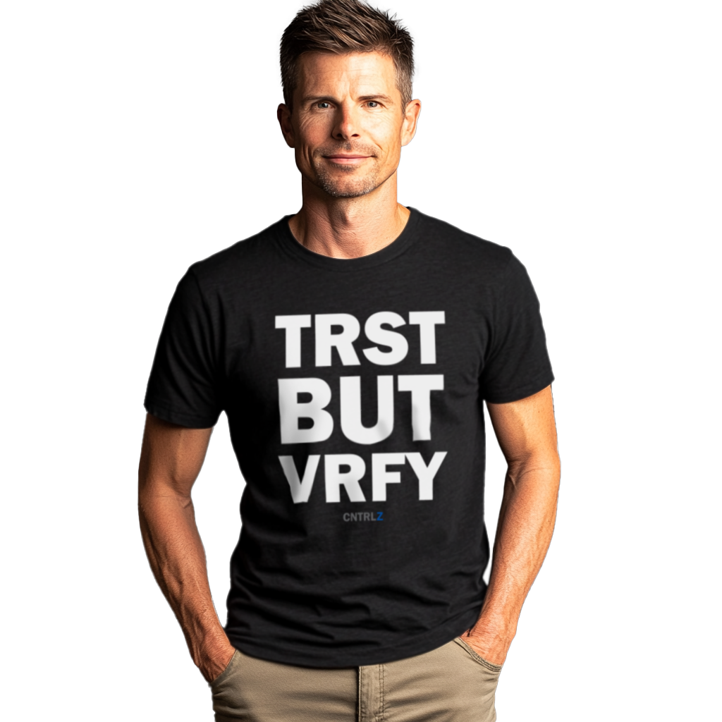 The Very Important Comfort Tee - TRST BUT VRFY - CNTRL Z
