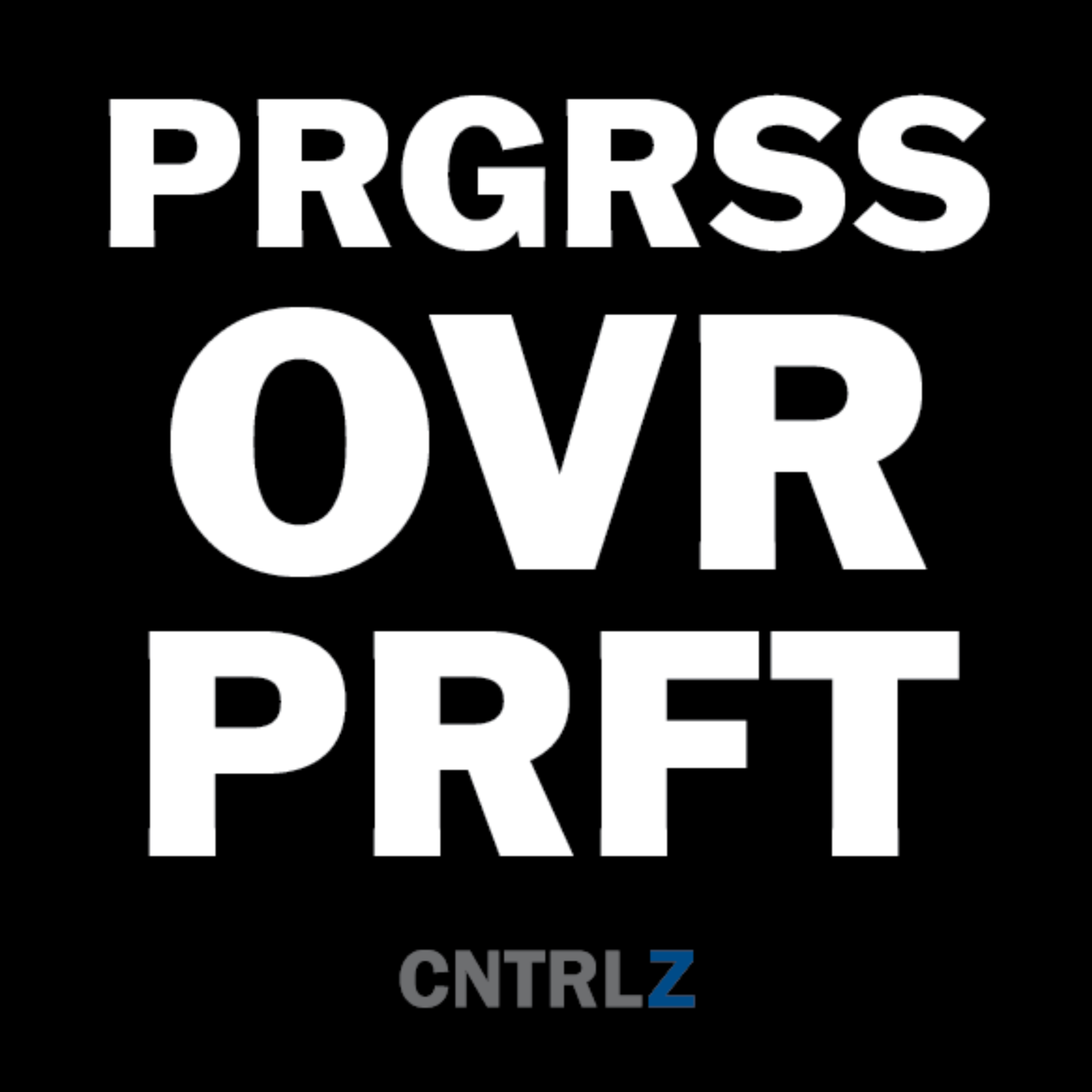 Activist's Best Decal - PRGRSS OVR PRFT - CNTRL Z